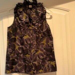 J crew silk top